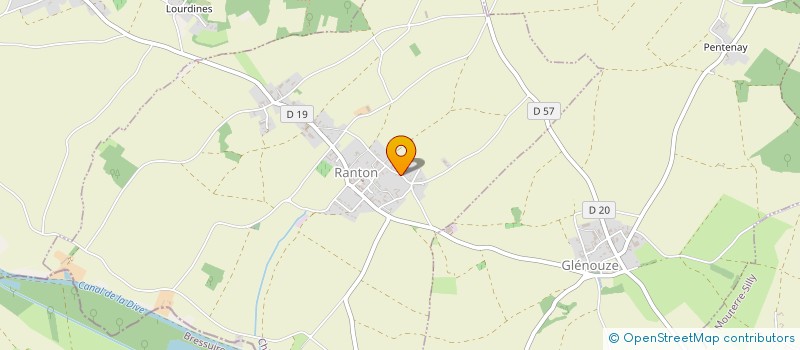 localisation de l'entreprise MADAME EMMANUELLE PIGNON  RANTON