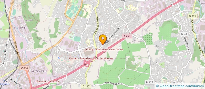 localisation de l'entreprise MADAME EMMANUELLE PIPIER  SAINT-GENIS-LAVAL