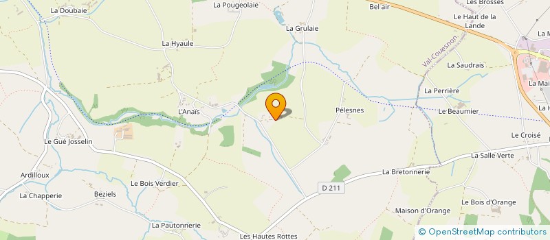 localisation de l'entreprise MADAME EMMANUELLE PIRIOU  VAL-COUESNON