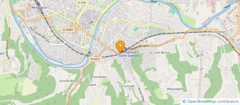 localisation de l'entreprise MADAME EMMANUELLE PITOISET à PERIGUEUX
