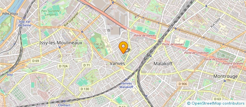 localisation de l'entreprise MADAME EMMANUELLE PLAISIER à VANVES