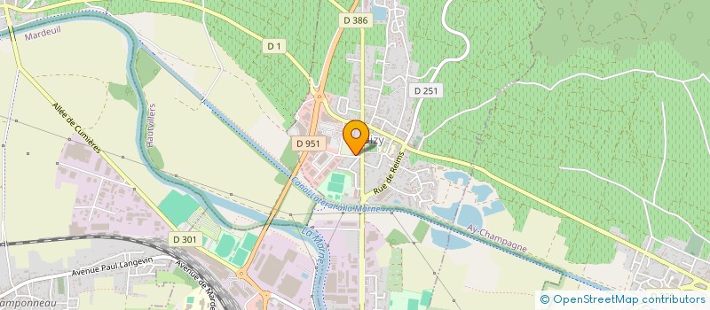 localisation de l'entreprise MADAME EMMANUELLE PLATEAU  DIZY