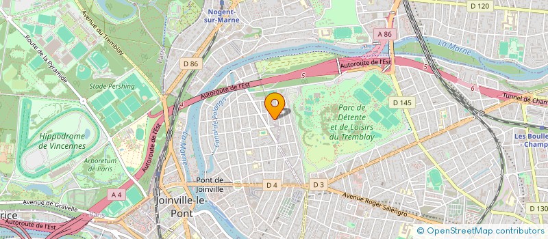 localisation de l'entreprise MADAME EMMANUELLE PONCEBLANC  CHAMPIGNY-SUR-MARNE