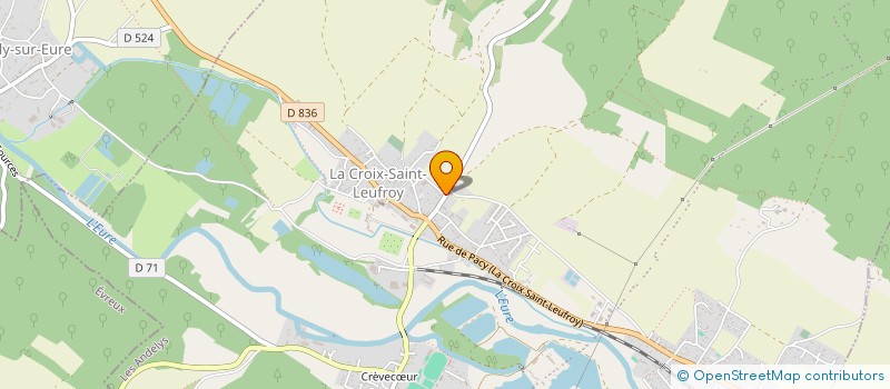 localisation de l'entreprise MADAME EMMANUELLE PONCET à CLEF VALLEE D'EURE