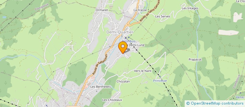 localisation de l'entreprise MADAME EMMANUELLE PORT  DEMI-QUARTIER