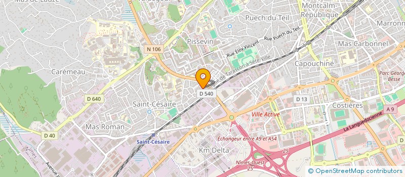 localisation de l'entreprise MADAME EMMANUELLE PRADE  NIMES