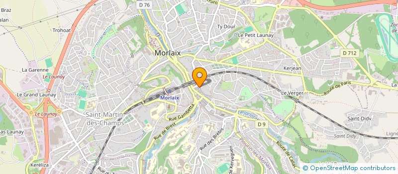 localisation de l'entreprise MADAME EMMANUELLE PREMEL-CABIC à MORLAIX