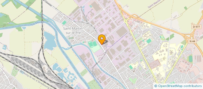 localisation de l'entreprise MADAME EMMANUELLE PREVOTEAU  RECY