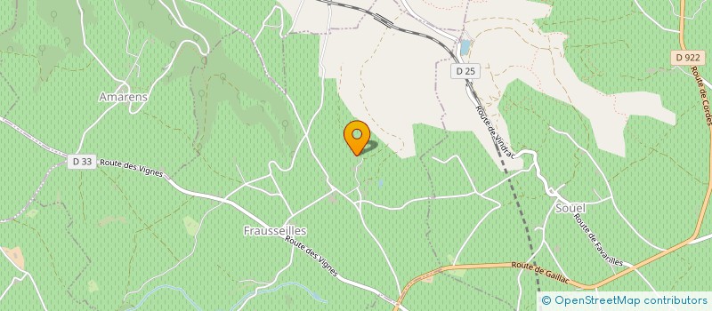 localisation de l'entreprise MADAME EMMANUELLE PRIE  FRAUSSEILLES