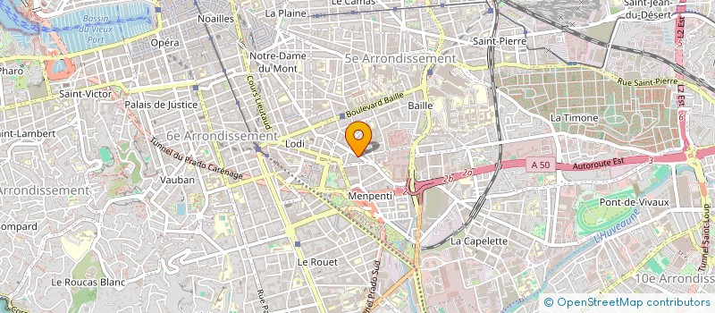 localisation de l'entreprise MADAME EMMANUELLE QUEINNEC à MARSEILLE