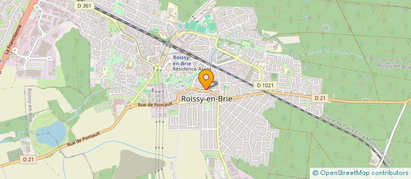 localisation de l'entreprise MADAME EMMANUELLE RAMASSAMY  ROISSY-EN-BRIE