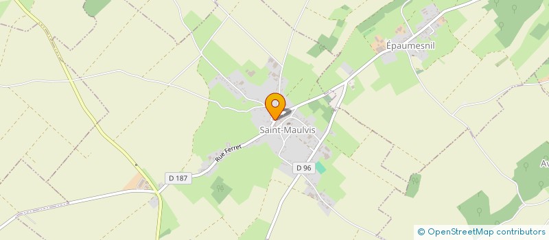 localisation de l'entreprise MADAME EMMANUELLE RANSON  SAINT-MAULVIS