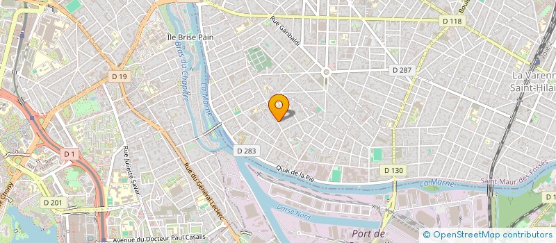 localisation de l'entreprise MADAME EMMANUELLE RAT à SAINT-MAUR-DES-FOSSES