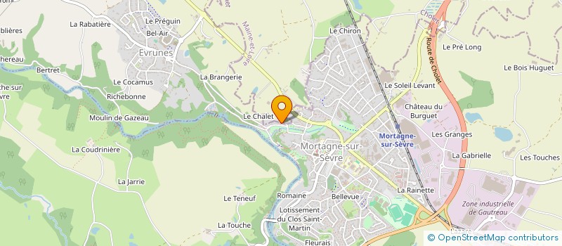 localisation de l'entreprise MADAME EMMANUELLE RAUTUREAU à MORTAGNE-SUR-SEVRE