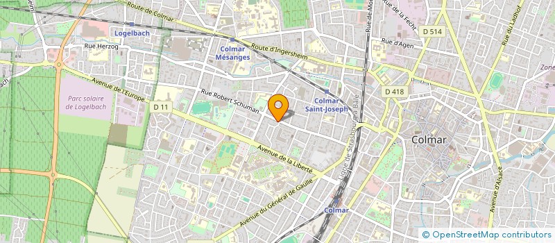 localisation de l'entreprise MADAME EMMANUELLE REMETTER  COLMAR