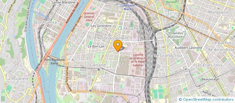 localisation de l'entreprise MADAME EMMANUELLE RENARD  LYON