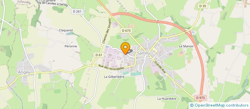 localisation de l'entreprise MADAME EMMANUELLE RENE  SARTILLY-BAIE-BOCAGE