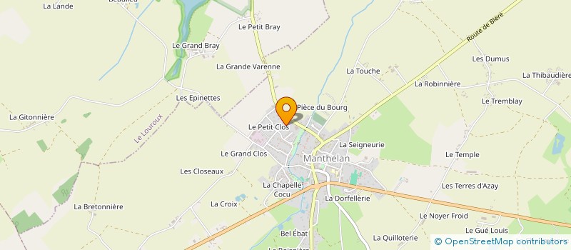 localisation de l'entreprise MADAME EMMANUELLE RENSON à MANTHELAN