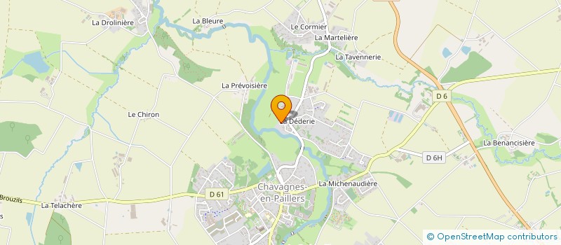 localisation de l'entreprise MADAME EMMANUELLE RICHARD à CHAVAGNES-EN-PAILLERS