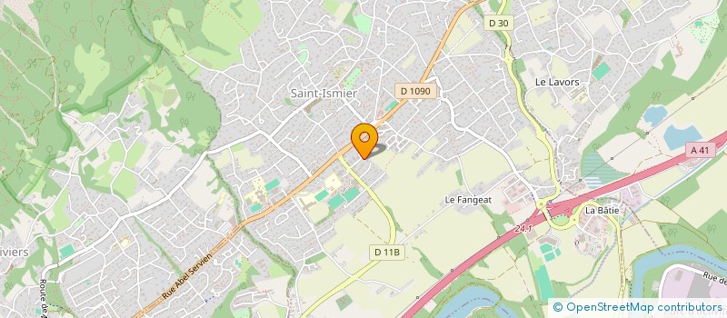 localisation de l'entreprise MADAME EMMANUELLE RIGAUD  LE TOUVET