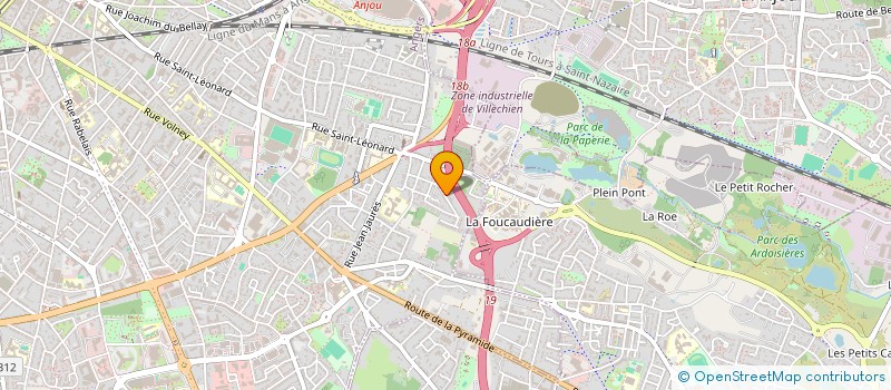 localisation de l'entreprise MADAME EMMANUELLE RIPOCHE  ANGERS