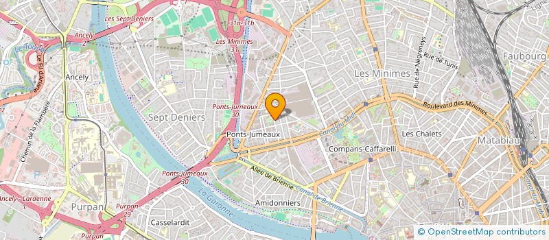 localisation de l'entreprise MADAME EMMANUELLE RIZZA  TOULOUSE