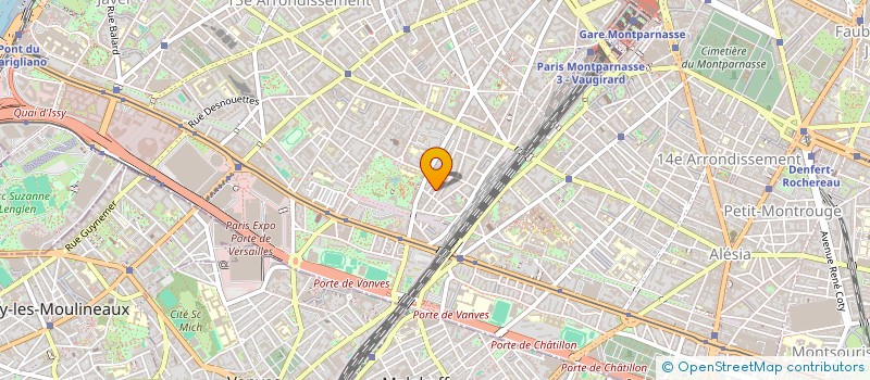 localisation de l'entreprise MADAME EMMANUELLE ROBERT  PARIS