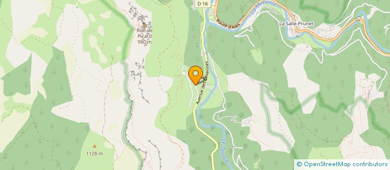 localisation de l'entreprise MADAME EMMANUELLE ROBERT  FLORAC TROIS RIVIERES