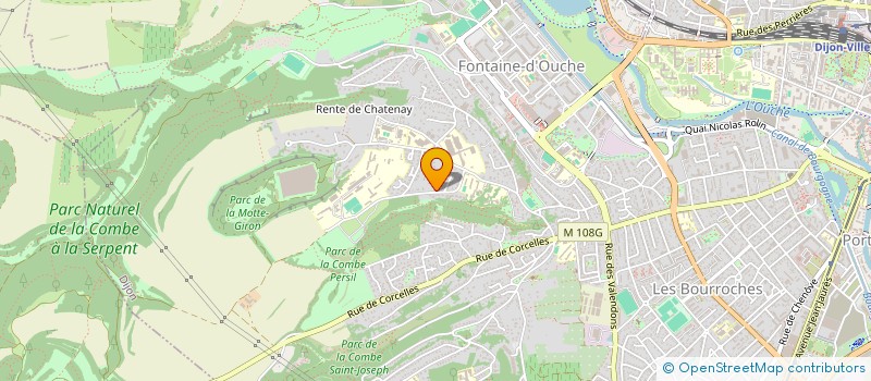 localisation de l'entreprise MADAME EMMANUELLE ROCH à DIJON