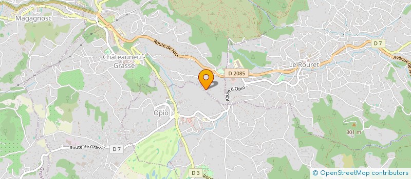 localisation de l'entreprise MADAME EMMANUELLE ROCHE  CHATEAUNEUF-GRASSE