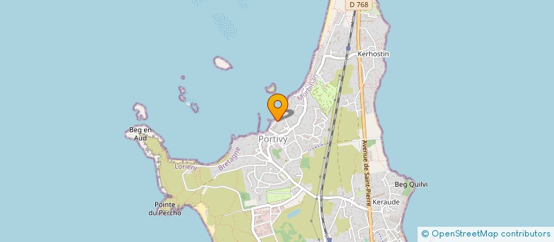 localisation de l'entreprise MADAME EMMANUELLE RODET  SAINT-PIERRE-QUIBERON