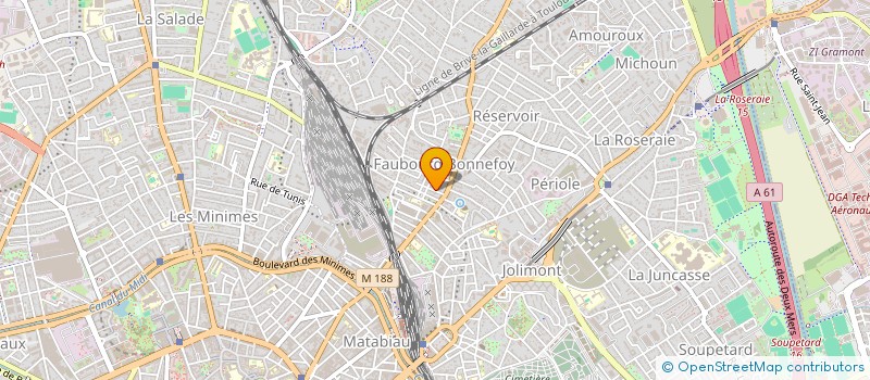localisation de l'entreprise MADAME EMMANUELLE ROGER à TOULOUSE