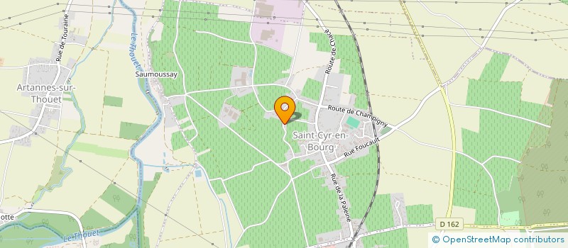 localisation de l'entreprise MADAME EMMANUELLE ROLAND à BELLEVIGNE-LES-CHATEAUX
