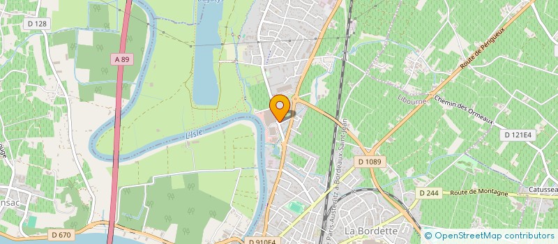 localisation de l'entreprise MADAME EMMANUELLE RONDELEUX  LIBOURNE