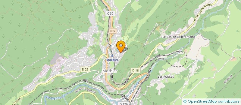 localisation de l'entreprise MADAME EMMANUELLE ROPELATO  MORBIER