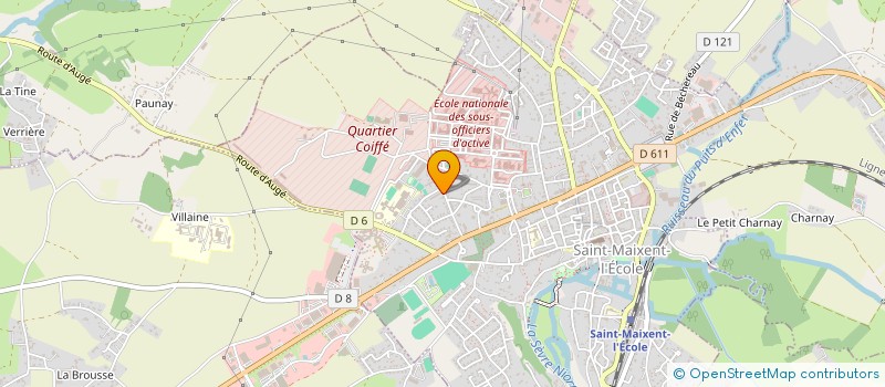 localisation de l'entreprise MADAME EMMANUELLE ROUGEAU  SAINT-MAIXENT-L'ECOLE