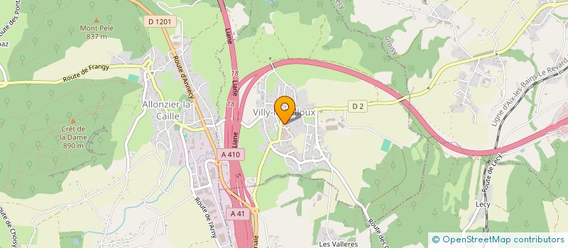 localisation de l'entreprise MADAME EMMANUELLE ROUTIN  VILLY-LE-PELLOUX