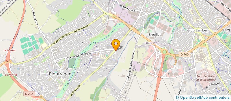 localisation de l'entreprise MADAME EMMANUELLE ROUX  PLOUFRAGAN