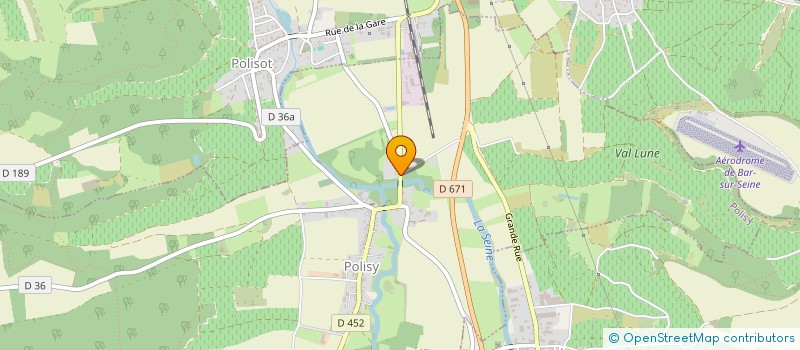 localisation de l'entreprise MADAME EMMANUELLE RUELLE  BUXEUIL