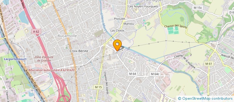 localisation de l'entreprise MADAME EMMANUELLE SABATHIER  LAUNAGUET