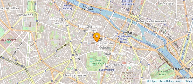 localisation de l'entreprise MADAME EMMANUELLE SABOURET  PARIS