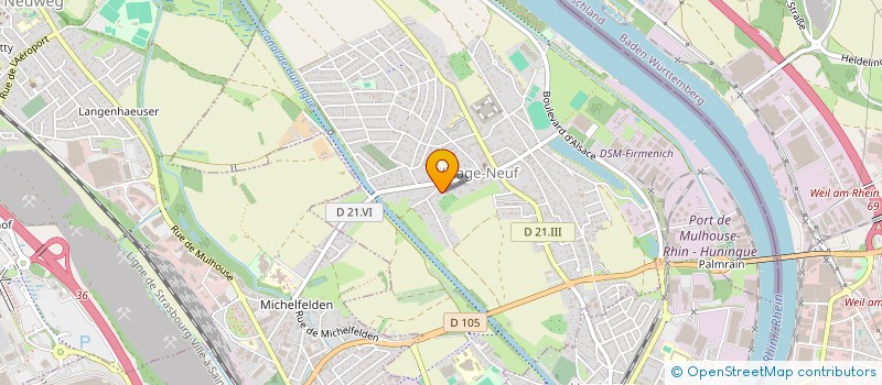 localisation de l'entreprise MADAME EMMANUELLE SAJN  VILLAGE-NEUF