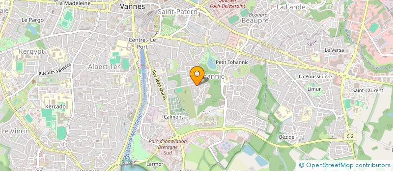 localisation de l'entreprise MADAME EMMANUELLE SANGNIER à VANNES