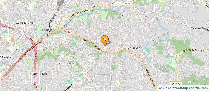 localisation de l'entreprise MADAME EMMANUELLE SAUNIER à MARSEILLE