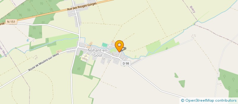localisation de l'entreprise MADAME EMMANUELLE SCHEECK  NOHANT-EN-GOUT