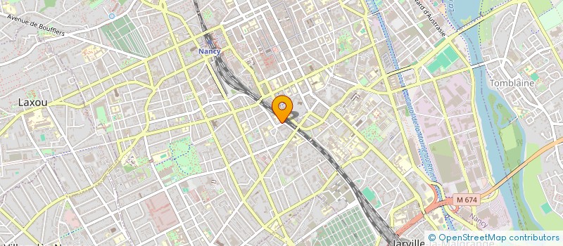 localisation de l'entreprise MADAME EMMANUELLE SCHNEIDER  NANCY