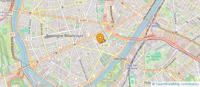 localisation de l'entreprise MADAME EMMANUELLE SECHER à BOULOGNE-BILLANCOURT