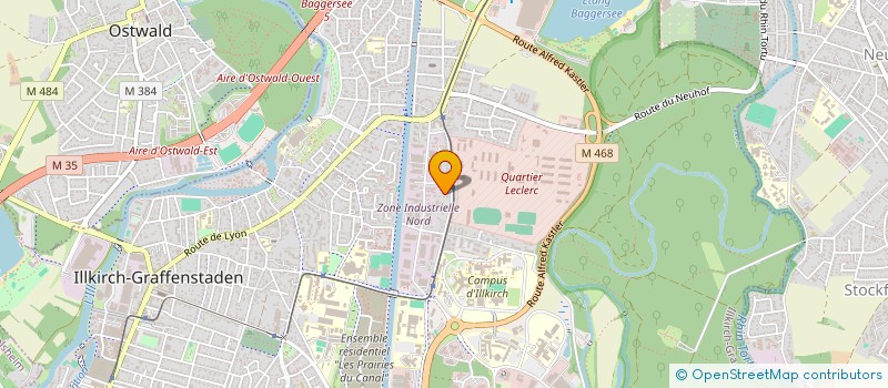 localisation de l'entreprise MADAME EMMANUELLE SENNHENN  ILLKIRCH-GRAFFENSTADEN