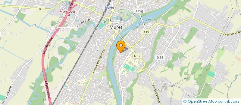 localisation de l'entreprise MADAME EMMANUELLE SERRES  MURET