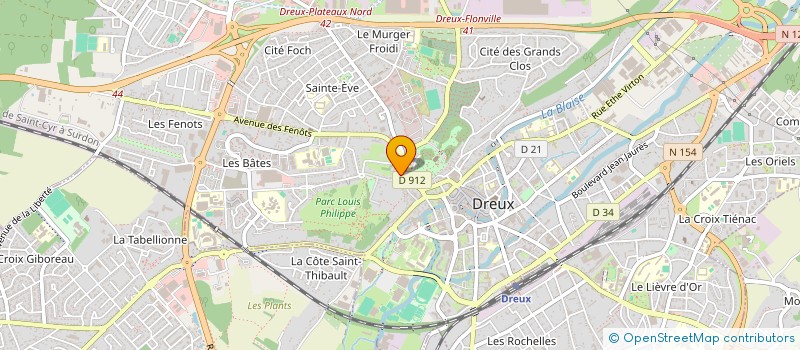 localisation de l'entreprise MADAME EMMANUELLE SINDRAYE à DREUX